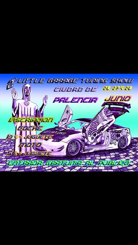 LittleGarageTC's tweet photo. II LITTLE GARAGE TUNING SHOW CIUDAD DE PALENCIA 26,27 Y 28 DE JUNIO! Más info en nuestro facebook! Te esperamos! http://t.co/RVvMqG2OR2