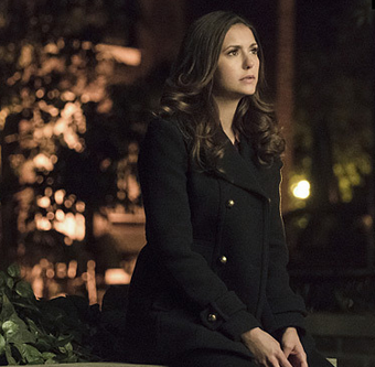 HollywoodLife's tweet photo. Nina Dobrev: Will She Return To #TheVampireDiaries For The Series Finale?http://t.co/1BTgujkZPC #TVD http://t.co/iX3eWR9S7S