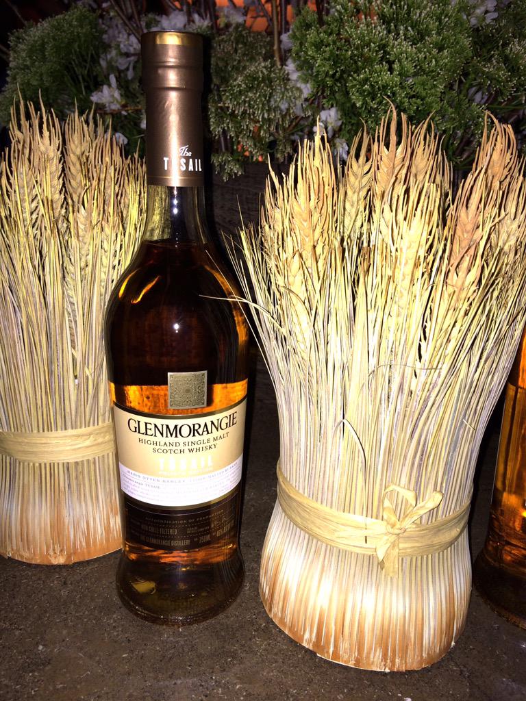sashalevine's tweet photo. I promise it's unleavened! @TheGlenmorangie releases its latest private edition Tùsail made w/ Maris Otter barley http://t.co/5Z5TWBcGKN