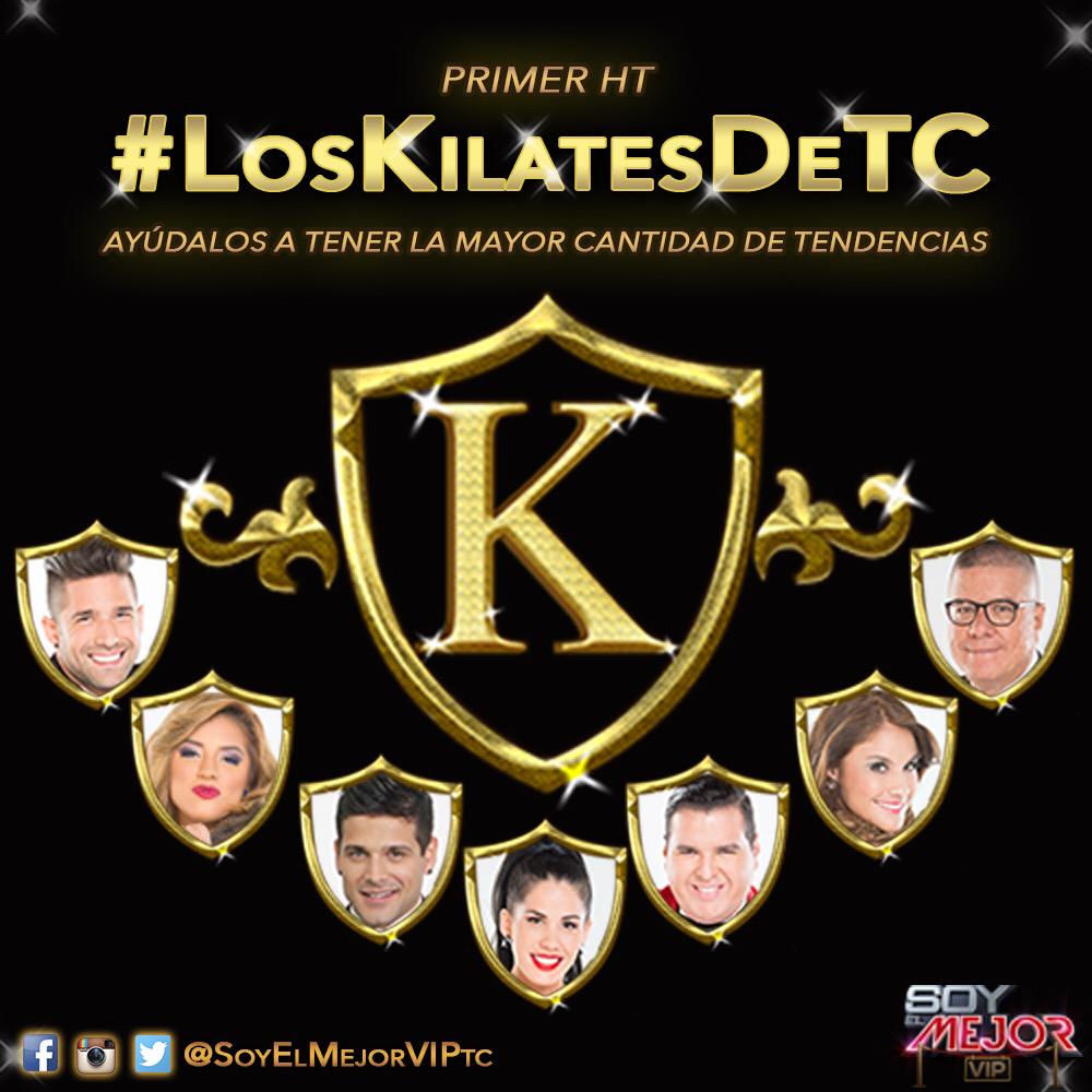 tcsoyelmejor's tweet photo. ¡Lanzamos el primer HT de apoyo! Hoy, tú deberás utilizar #LosKilatesDeTC. ¿Cuántos RT's para la cuadrilla VIP? http://t.co/quL1dCZdoW