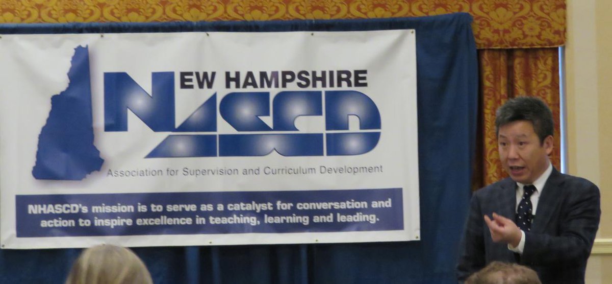 NHASCD1's tweet photo. Inspiring presentation by Yong Zhao at NHASCD's April 3rd conference re preparing globally competent students! http://t.co/3WmVlSJwLL
