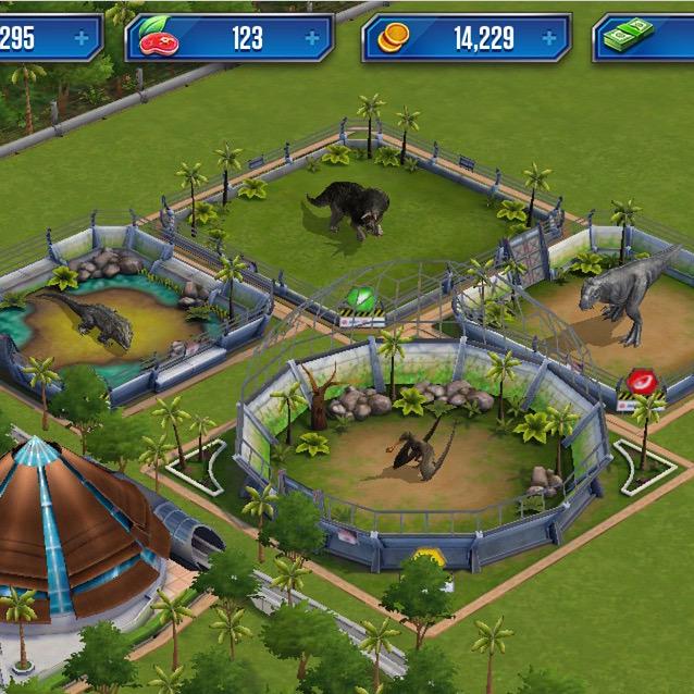 First look at Jurassic World: The Game Dinosaurs and Gameplay! CCCTpURW4AIbm2p