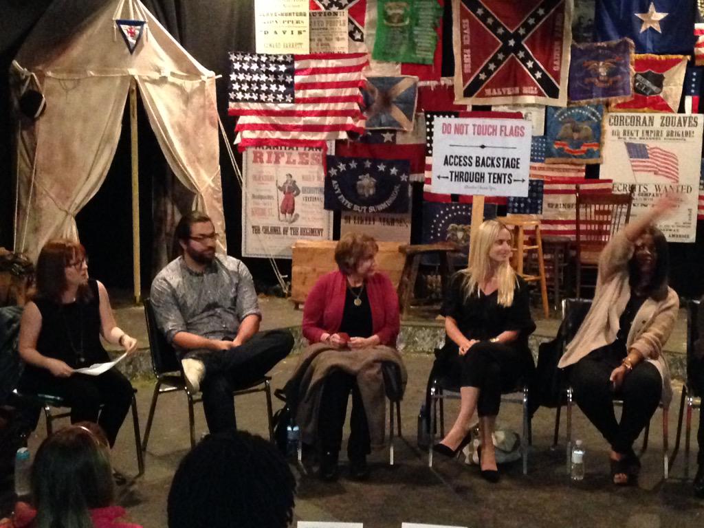 Chix_w_Scripts's tweet photo. TV writing fellowship and program panel 2015 is underway! #chickswithscripts http://t.co/spRCkiur8c