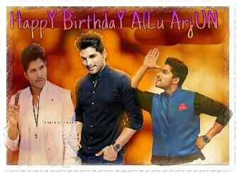 HAPPY BIRTHDAY STYLISH STAR ALLU ARJUN.....!!!!!
MULLU ARJUN....!!!!!   