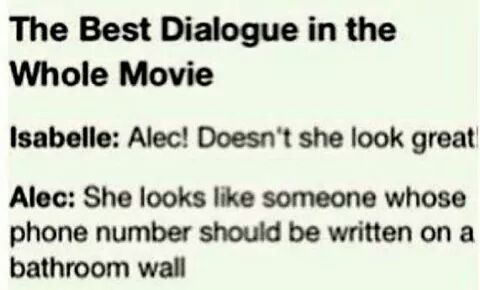 HumorNefilim's tweet photo. "@sharon_eli: JAJA esa parte #TMITVSeries #Isabelle #Alec 
#VoteThomasMTV http://t.co/XkAuQwIgKS"