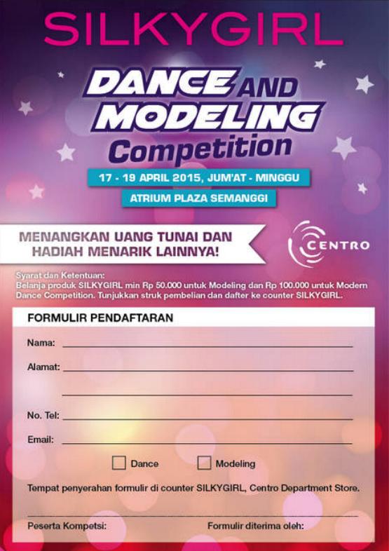 @4ever1_DC JOIN NOW! SILKYGIRL Dance Competition!! 17-19 April 2015 di Atrium UG Plaza Semanggi Jakarta . . .