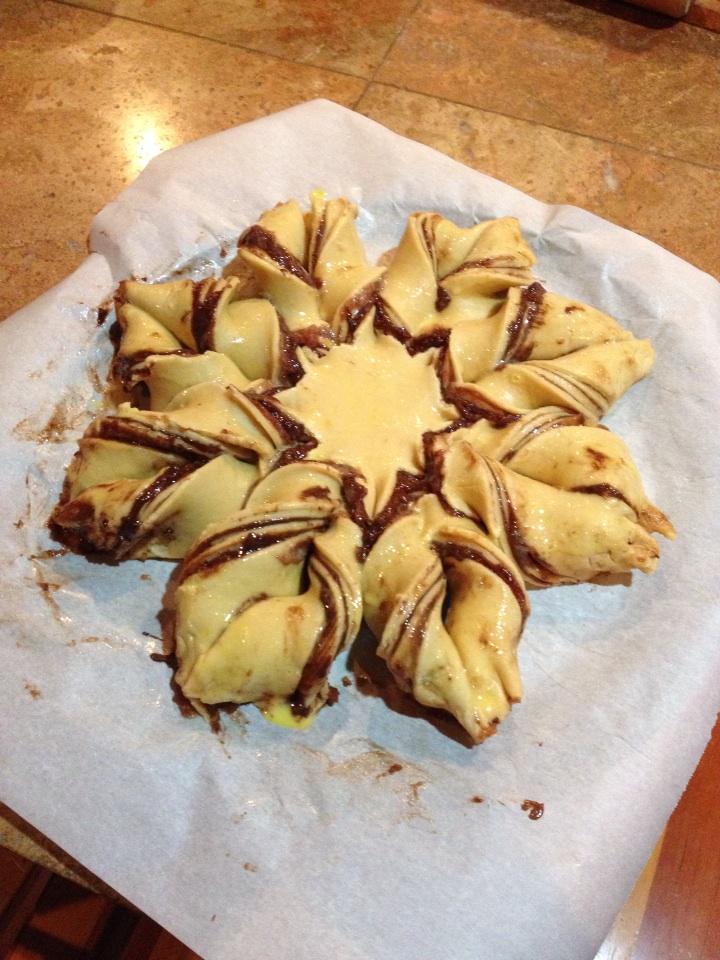 WriterRue's tweet image. #starbread it's not quite like the picture but Yum!!