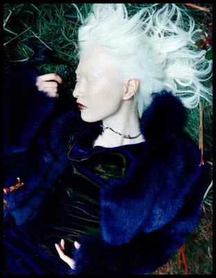 I am Albino, Happy and proud!  Pale is the new Pink, I am legally blind, and okay with that.

—Unknown.