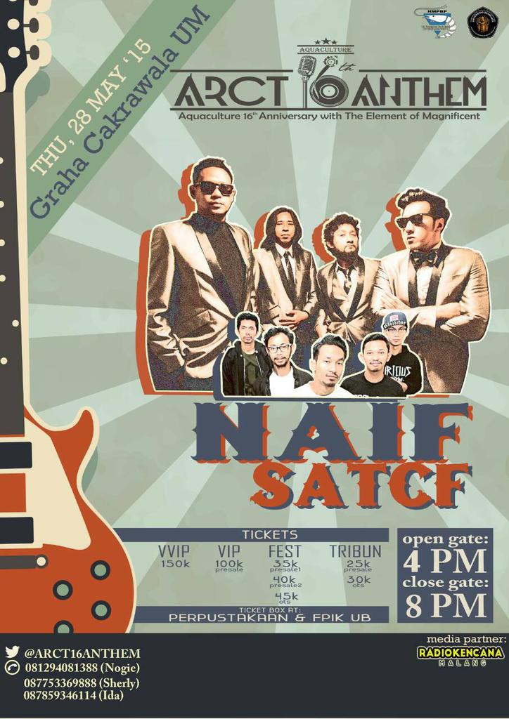 ARCT16ANTHEM's tweet photo. @chickenfighters halo kak, presale tix ARCT16 ANTHEM sudah dibuka loh. Yuk ke point langsung/bisa hub cp d poster :) http://t.co/v5vK5NW6vf