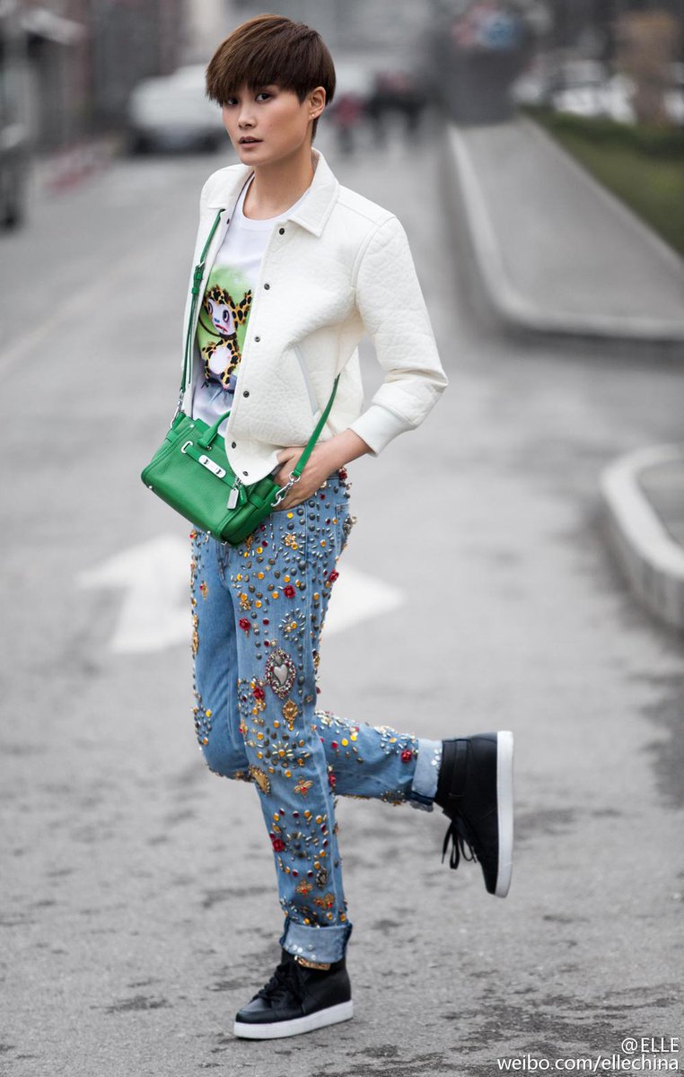 LiYuchunFashion's tweet photo. Apr 6, 2015. #CoachStar #Liyuchun aka #ChrisLee in @Coach Swagger/Coach x Baseman + Dolce &amp; Gabbana. http://t.co/4dixGT65op