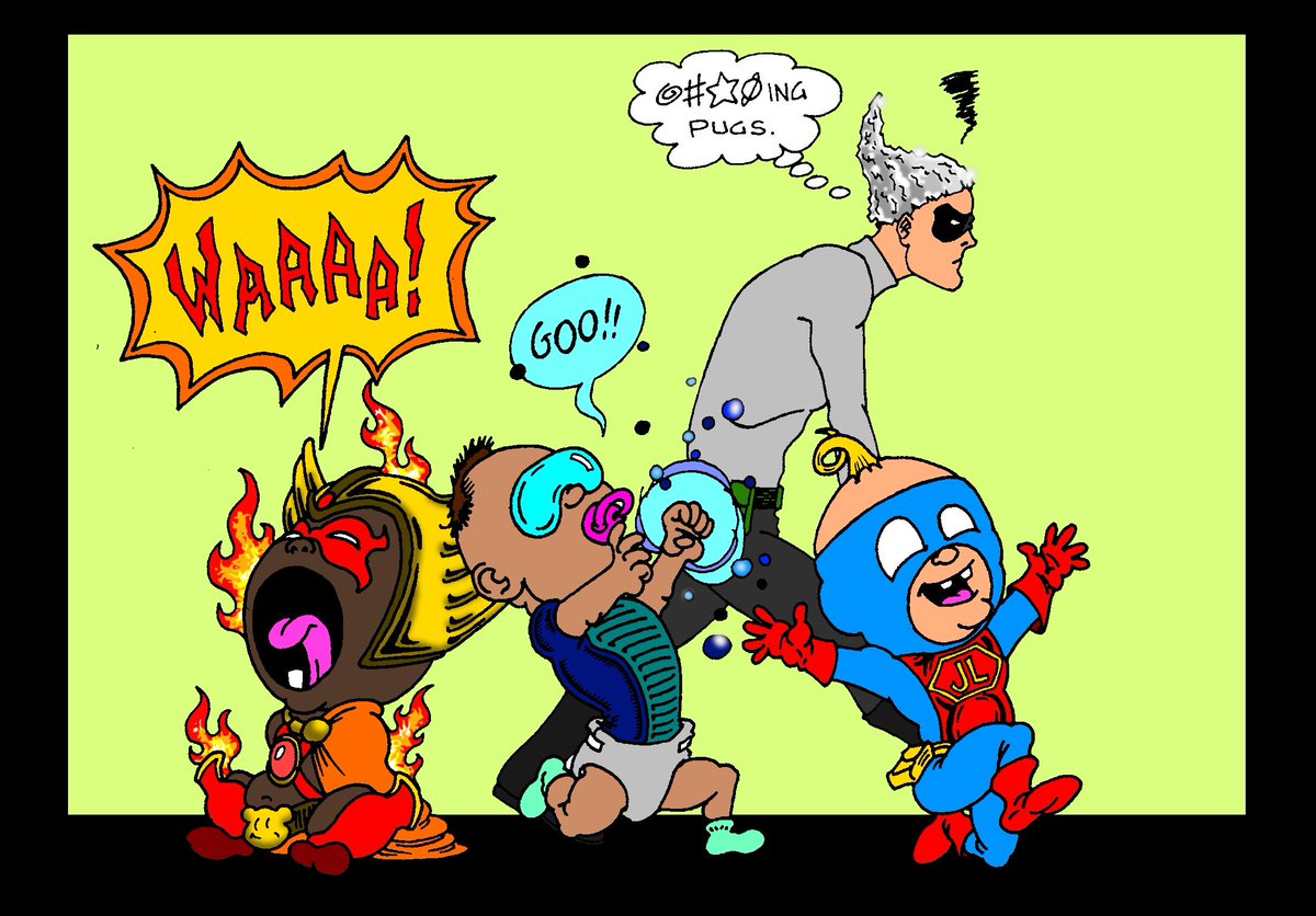 SupertoadLive's tweet photo. I like @DCUO .  I really do.  I just can't stand the pugs sometimes.  It's like this: http://t.co/8ZoCYBN4LH