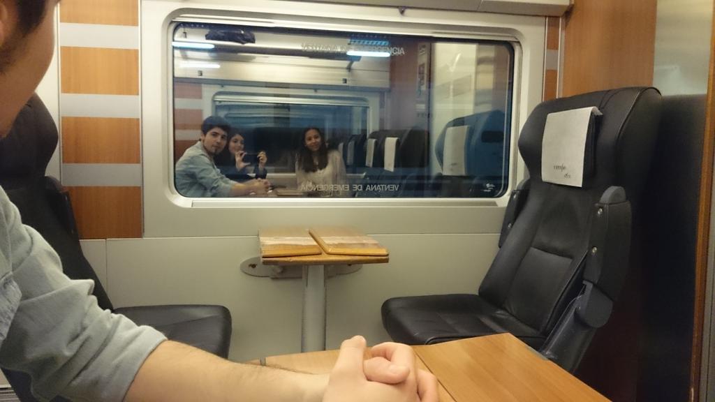 ¡Ya estamos en chamartín y de camino a Valladolid! 🚄👏🙌