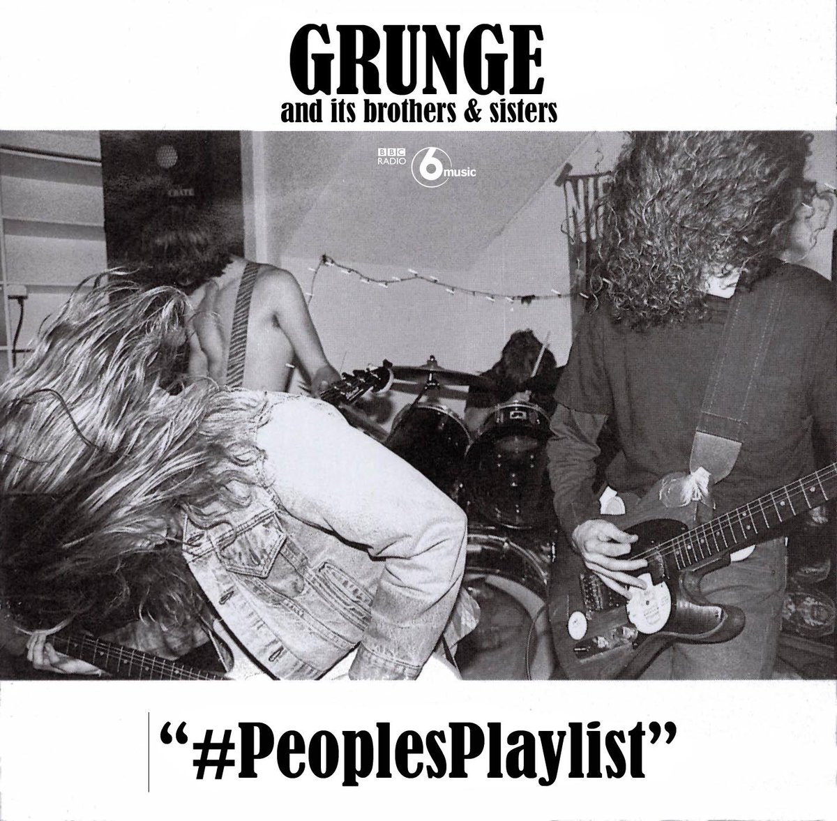 BBC6Music's tweet photo. #peoplesplaylist this is the GRUNGE  (from beginnings to now) list so song suggestions please... http://t.co/CNzHrXGP0R