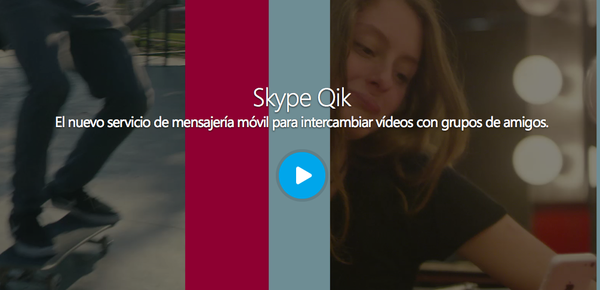 MicrosoftES's tweet photo. ¿Tienes Android o iPhone? La app de #SkypeQik se actualiza ¡No te pierdas las mejoras! http://t.co/thbCO69NrZ http://t.co/9TdThDhtYh