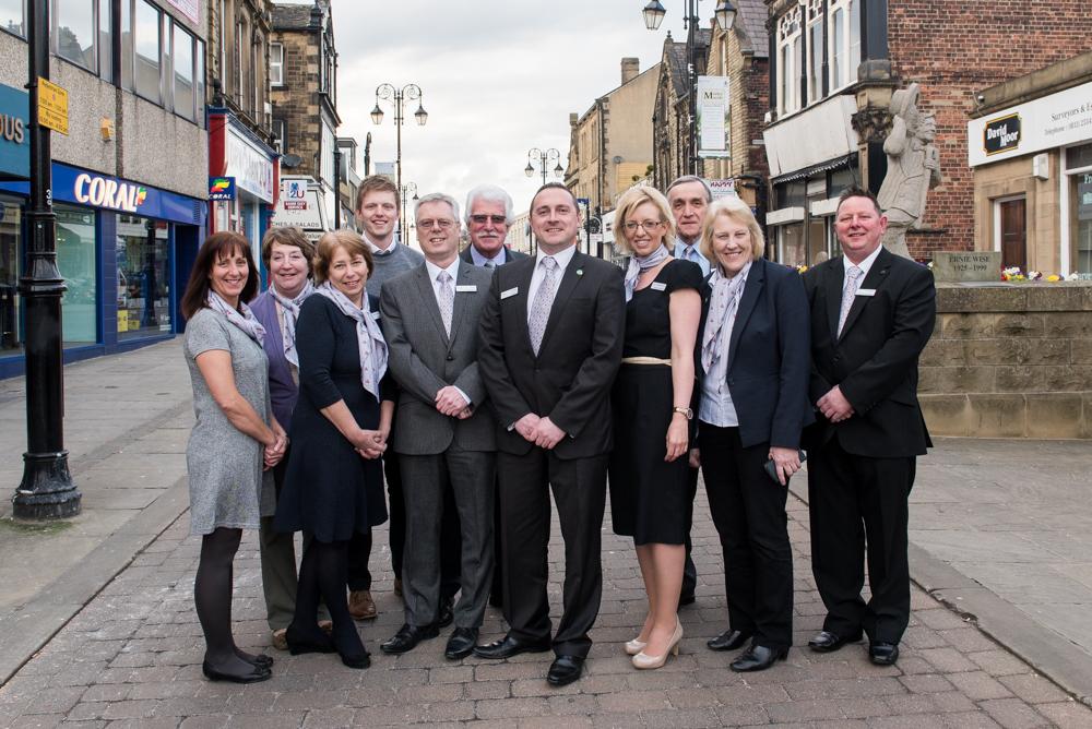 Our fantastic Chamber Board Members &amp; President Lee Jagger. #YorkshireHour