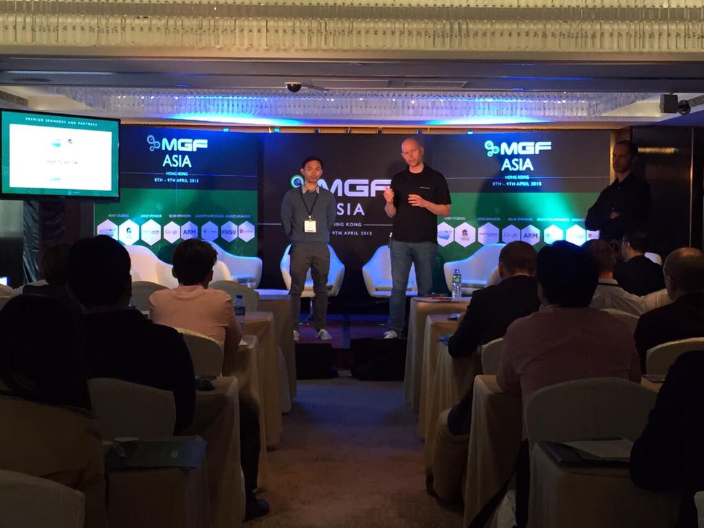 namrata_kapur's tweet photo. #MGFAsia in Hong Kong - it was the launch event #thereispotential. Awesome set of #gaming publishers and #startups http://t.co/066b69cyeZ