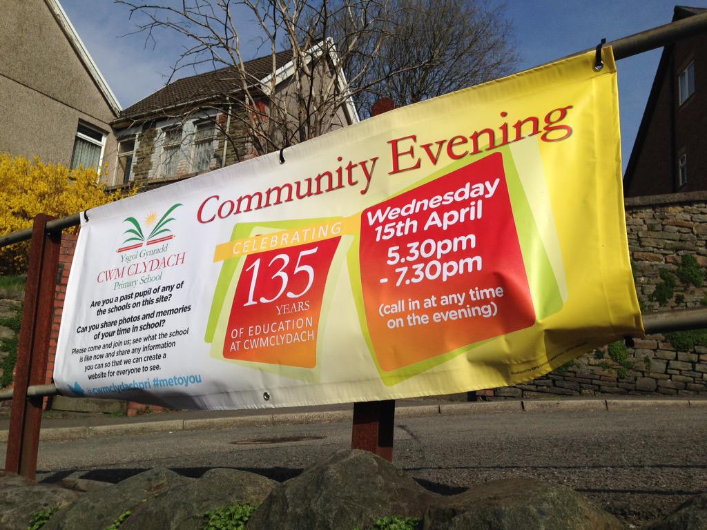 CwmclydachPri's tweet photo. All past pupils welcome to come &amp; share their memories of school on Wed 15th April, 5.30-7.30 #MeToYou #Cwmclydach http://t.co/2Nql7AkXzc