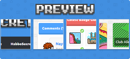 Habbo_Secrets's tweet photo. OFFICIAL PREVIEW! http://t.co/WTrb3LZ41T coming soon! #HSReturns http://t.co/42VQUJUzsa
