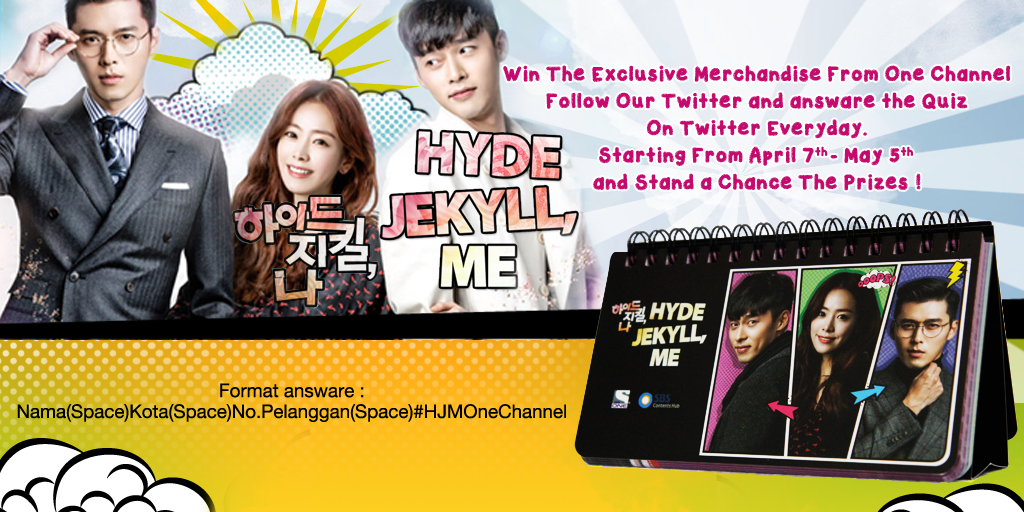 MNCVisionID's tweet photo. Quiz: Sebutkan 2 nama pemain serial Hyde Jekyll, Me! Jawab dg format di bawah ini ya dg #HJMOneChannel http://t.co/kbGLCzei43