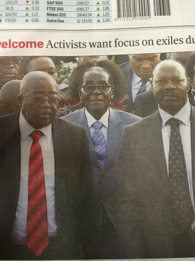 This for me is one of the funniest, hopefully by mistake <a href="/BDliveSA/">Business Day</a> ?, front page photos in a while....