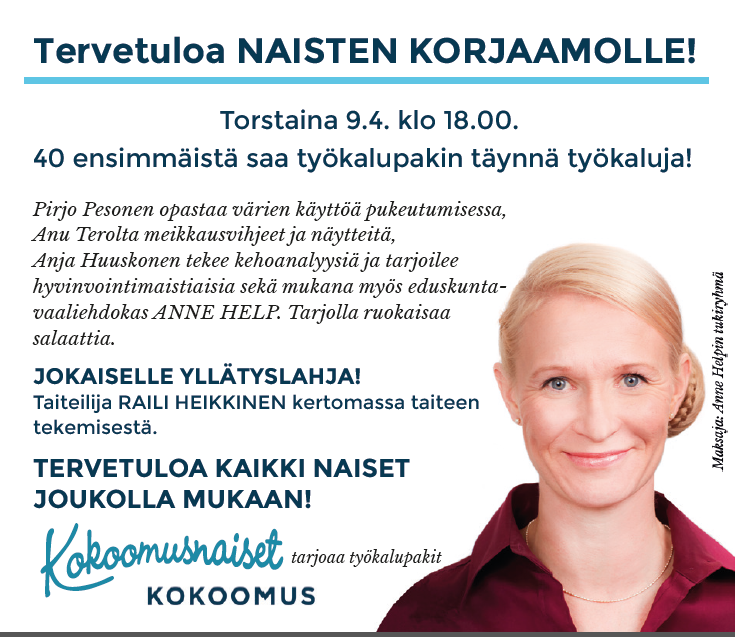 HELP2015's tweet photo. Huomenna harjoitellaan korjausliikettä naisvoimin Kiuruvedellä! http://t.co/rgt1FX0mlM