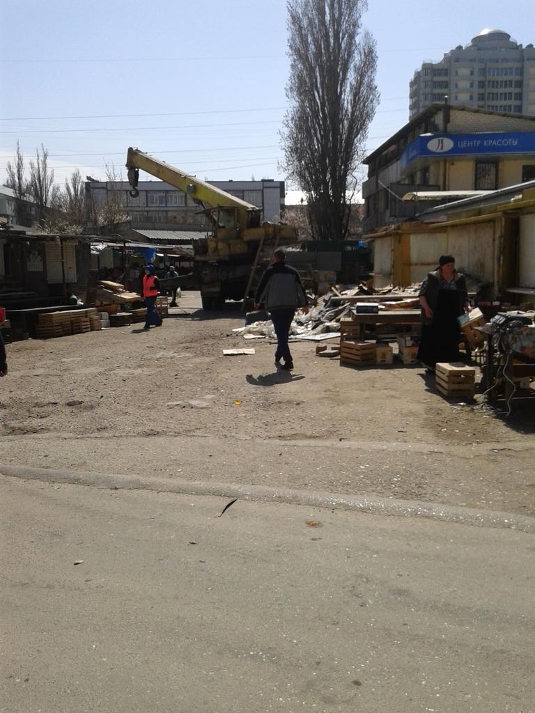 Снос незаконных будок. УзбекГородок #m.kala#махачкала#мхк