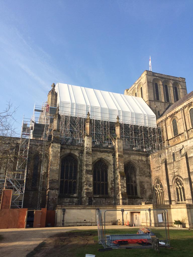 Finally the roof and access are being handed over today