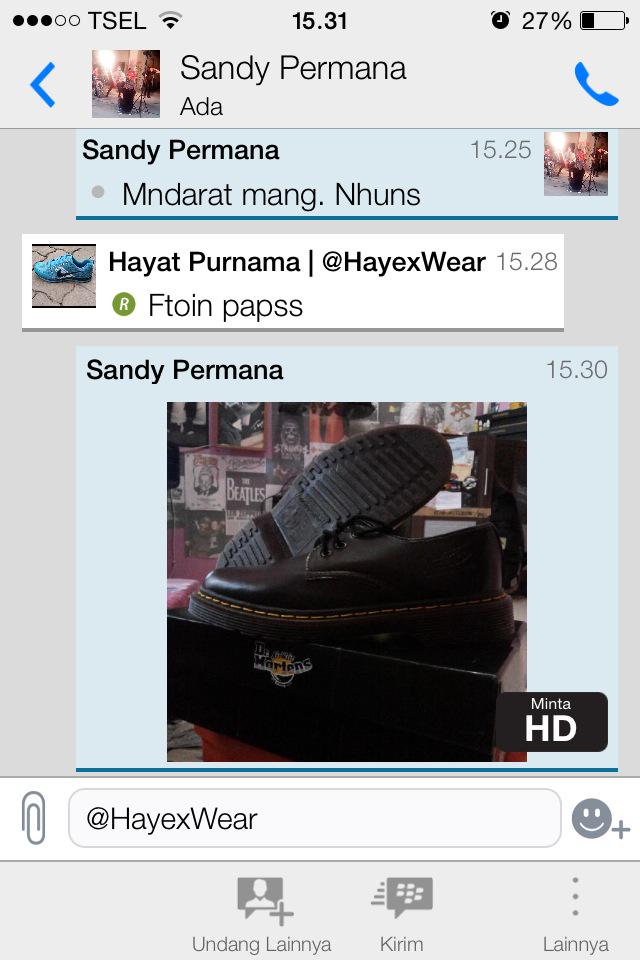 HayexWear's tweet photo. Tengkiu @KATApapz gitaris @Monday_Heroes #Trusted #HayexTesti http://t.co/h5JZYirf7h