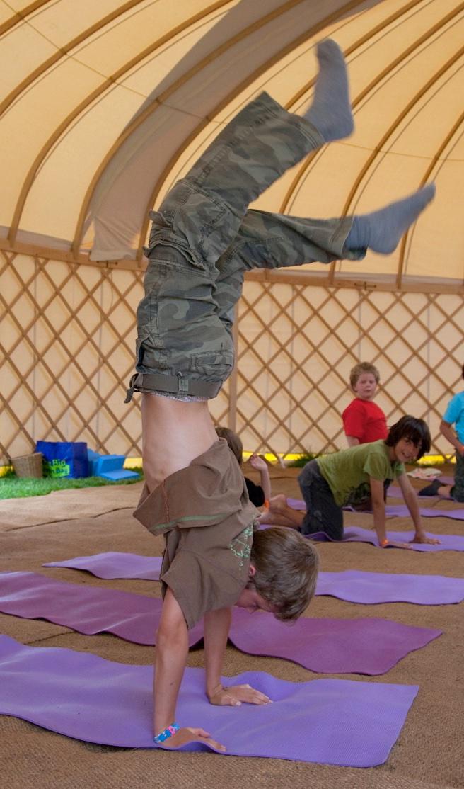 Childrens' Yoga: wonderful schedule of yoga for all the family. KIDS ARE FREE TO #YogaVibe. <a href="/yogabright/">Claire Saunders</a> #WightYoga