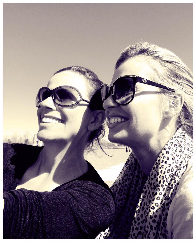 How Italy can make my wife shine.. With here good buddy Natalie ..