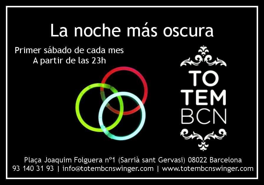 TOTEMBCN's tweet photo. Por fin llego....LA NOCHE MAS OSCURA en @TOTEMBCN este sabado 11/04 a las 23:00h 
@nekaneyjosu @truecasex @MiyukiSon http://t.co/N85xgqPfNk