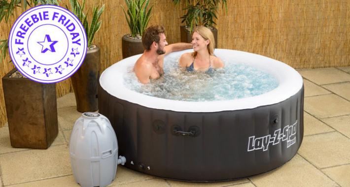 homestylemaguk's tweet photo. RT to win this awesome @layzspa hot tub from @TheRangeUK! http://t.co/hsaGXP9zmY #HSmag http://t.co/C4PjikHg8I