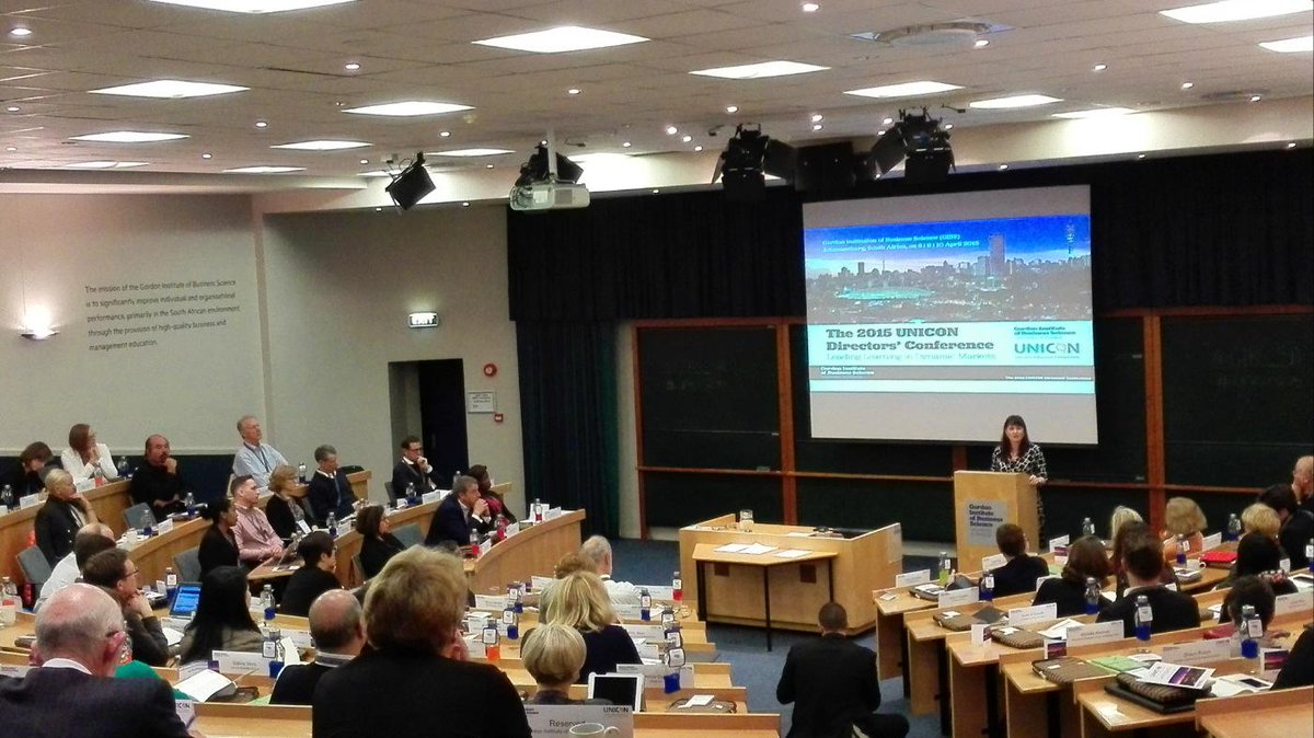 #unicon2015 happening <a href="/GIBS_SA/">GIBS Business School</a>, 72 associate directors and directors 58 business schools 24 countries!