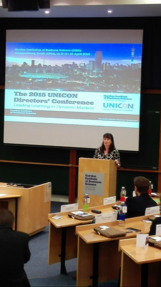 Opening the Unicon Directors Conference <a href="/GIBS_SA/">GIBS Business School</a> #unicon2015