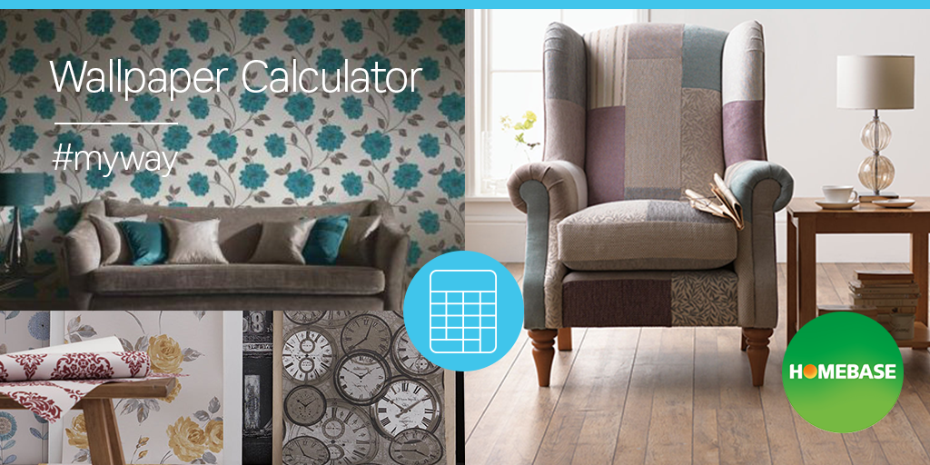 Homebase on Twitter "Measure up! Our wallpaper calculator makes 