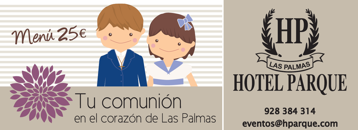 ttimeagencia's tweet photo. ¿Preparando una #comunión en #GranCanaria? Te recomendamos @HotelParqueLP en el corazón de #laspalmas http://t.co/P6Sl5mUEwb