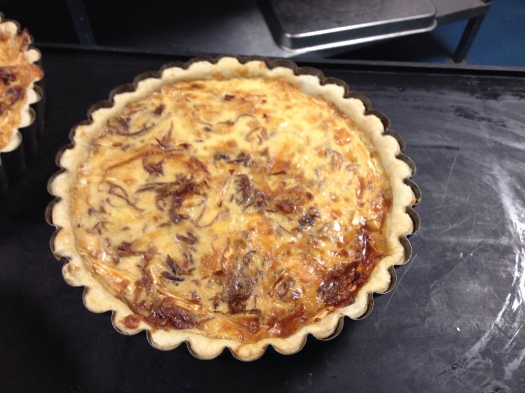 GarethCartledge's tweet photo. Callum smashed it 2day with this amazing #brie&amp;#redonion#marmalade tart all homemade #freshisbest @SMT_Careers wicked http://t.co/RCKdp44wxb