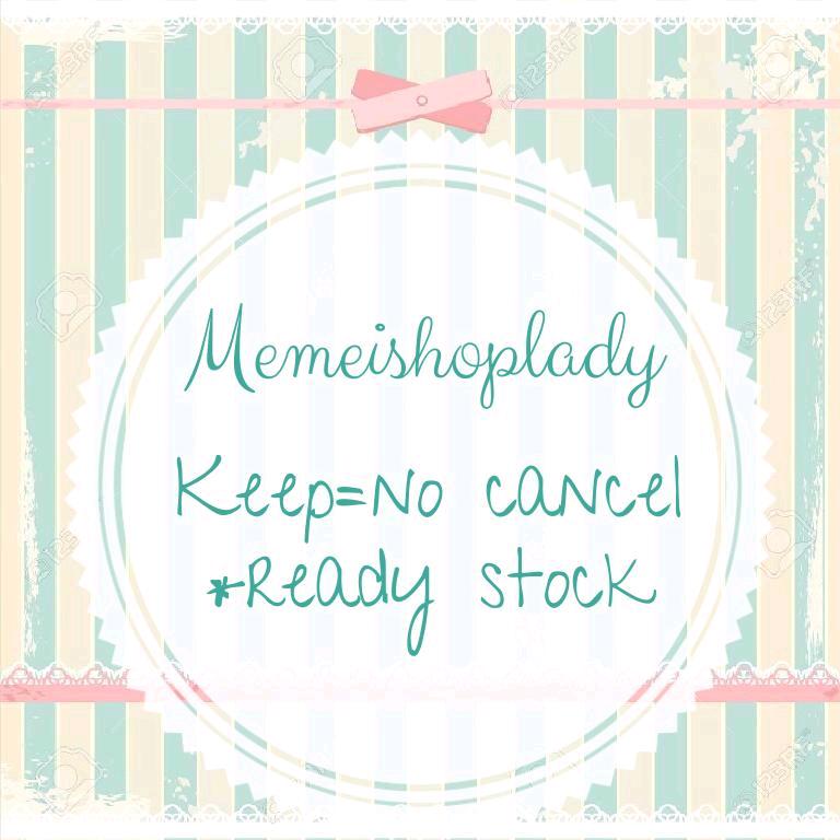 MemeiSHOPLadys's tweet photo. KEEP = NO CANCEL 

Barang semua nya ALL READY STOCK 
(*jadi jng tanya lagi READY/GK SIST??) http://t.co/k2ci6a7OoA