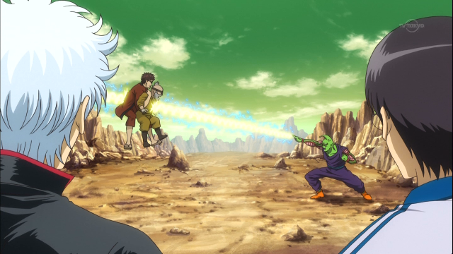銀魂 銀魂 第3期初回 ドラゴンボールパロディへの反応まとめ ピッコロモドキ Renote リノート
