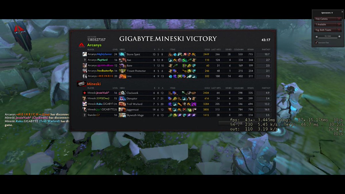MineskiNews's tweet photo. @Mineski wins Game 2 against @arcanysgaming . Stay tuned for the deciding Game 3. #MPGL #Dota2 http://t.co/n1drvdqqN2 http://t.co/EqIYZ4Xgba