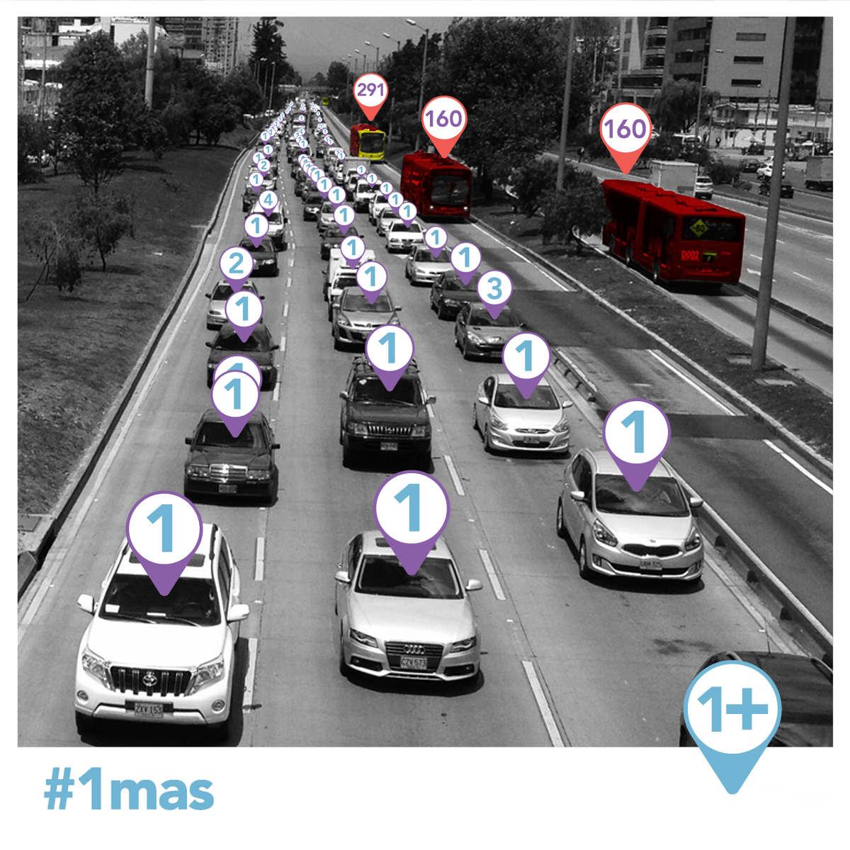 petrogustavo's tweet photo. El desestímulo del carro y la priorización del transporte público masivo es fundamental para una mejor movilidad http://t.co/JkpcV8YSRK
