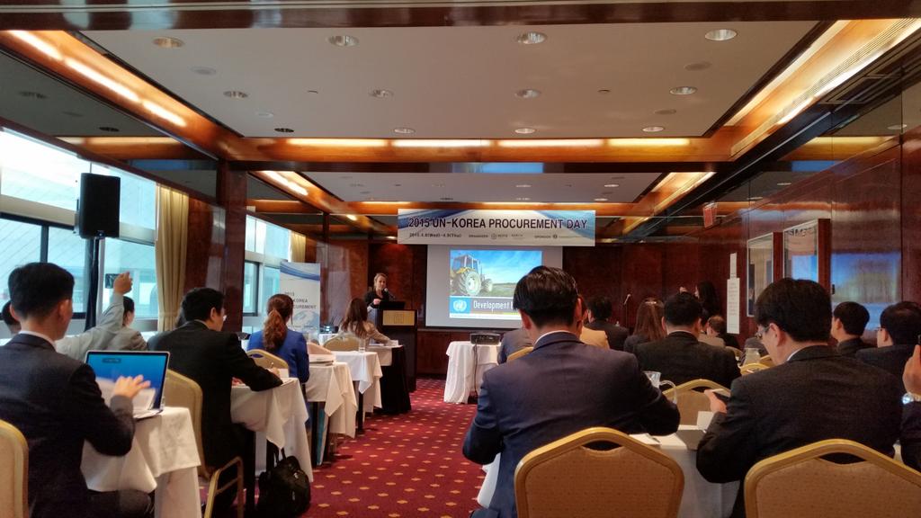 We are speaking at KOTRA New York this morning, meeting Korean #SMEs about how to get #procurement info for #business
