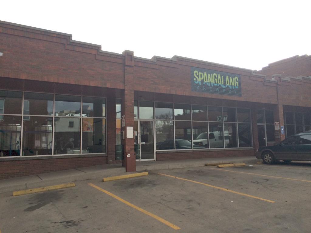 blkeyeswtpea's tweet image. Spangalang #brewery is (almost) here!  #fivepoints more like #fivepints    #denver #westword