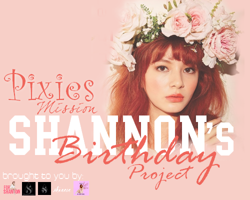 Shannon_Global's tweet photo. Pixies Mission : Shannon Birthday Project
Read and Join us here: http://t.co/ls9zRiPwNA http://t.co/kY5383xwY7