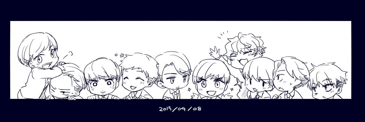 ooron2l's tweet photo. 今年も祝えてよかったです。3周年おめでとう！ #3rdyearswithEXO http://t.co/bqkOVDHRxZ