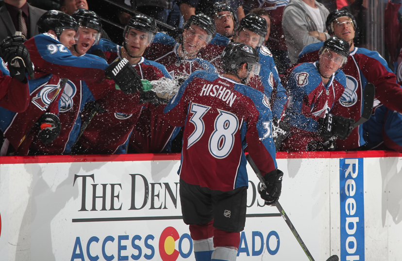 Avalanche's tweet photo. Joey Hishon's 1st goal was unforgettable. The celebration after was also memorable.

MORE: http://t.co/AWdbnpNtbx http://t.co/GU42qrPxg8