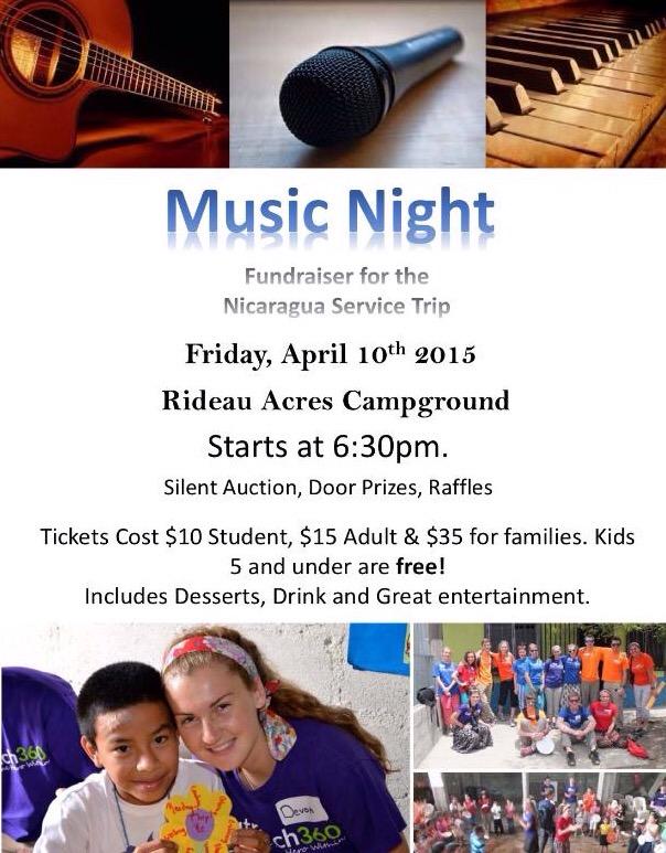 RCKingston_ON's tweet image. great music+dessert+door prizes=FUNdraiser for @LSSinteract service trip to #Nicaragua. TY Rideau Acres Campground!!