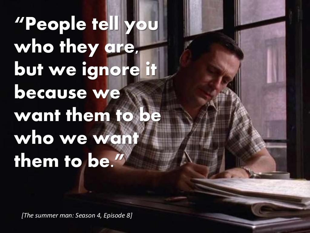HubSpot's tweet photo. Listen to your customer. They'll tell you who they are. #DonDraperLessons http://t.co/R5Cvwfg93i http://t.co/ldYPPgtLlu