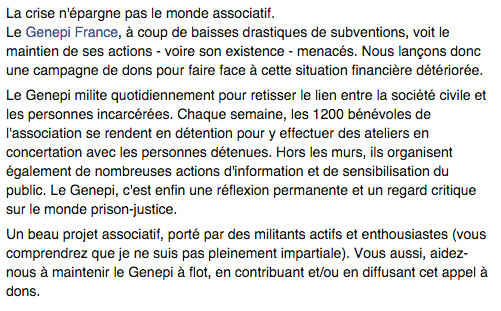 MathildeR0BERT's tweet photo. Nous lui donnons notre temps &amp; notre énergie. Vous aussi, aidez le @GenepiFrance #AppelAuxDons http://t.co/6UIVBGPDuF http://t.co/cHfCgmL1ok
