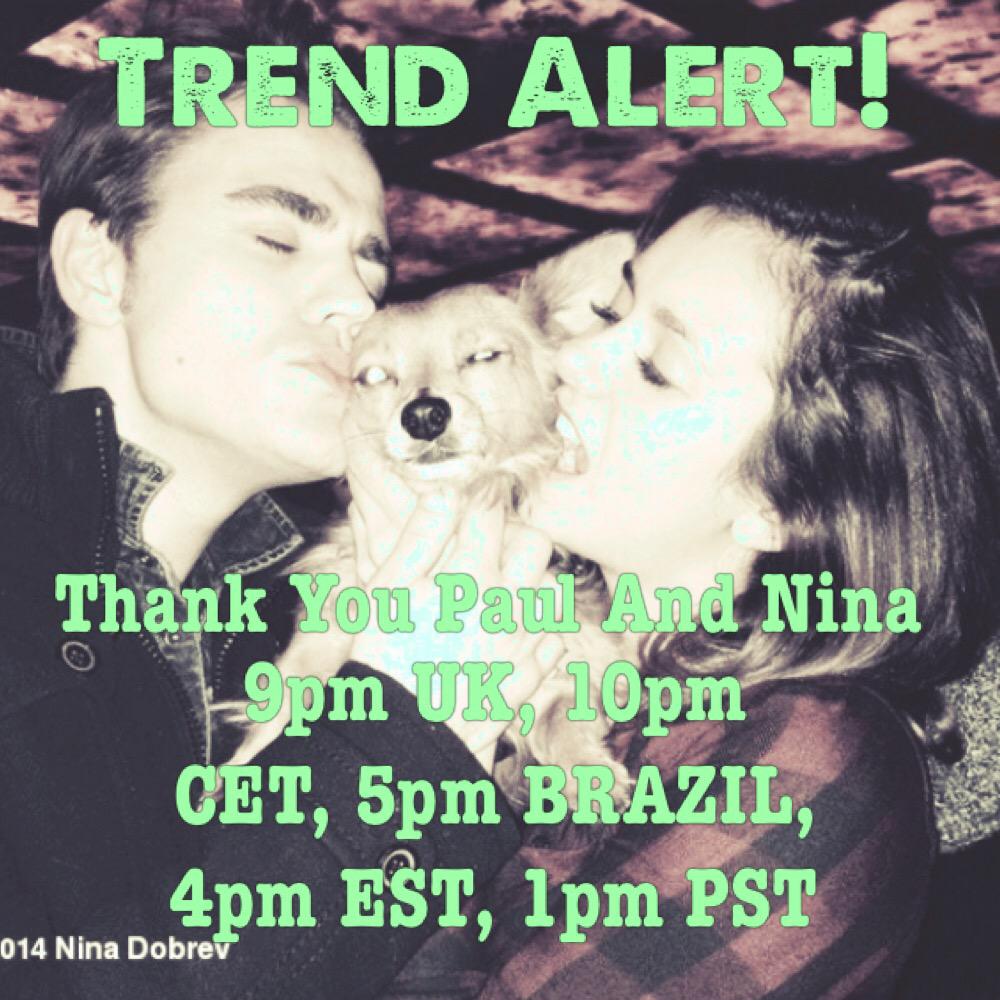 loveistelena88's tweet photo. Trend Allert #dobsley #Stelena #stefrine #simara @KlausBabe @SEoverDullena @purpletulip357 @Kapellaa @Kate_Stelena http://t.co/aipXgAtwpa